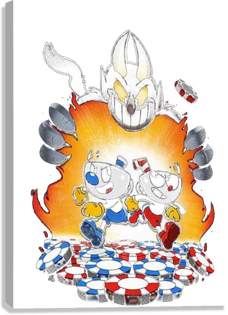 Cuphead 25 Canvas Print