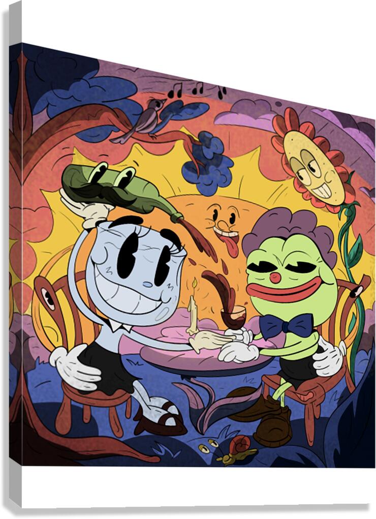 Cuphead 39 Canvas Print
