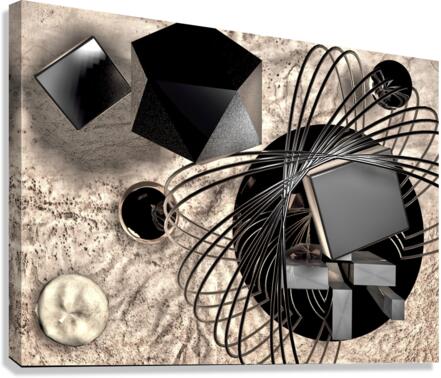 abstraccion 2a Canvas Print