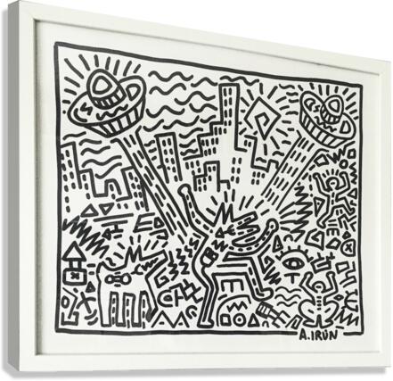 Invaders One Canvas Print
