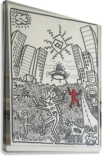 Invaders VI Canvas Print