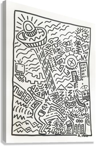 Invaders II Canvas Print