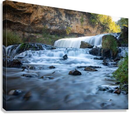 Willow River Falls Canvas Print