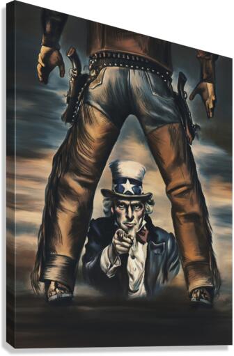 Uncle Sam Canvas Print