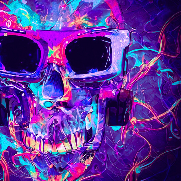 SKULL 15 by ChaoticAbstract