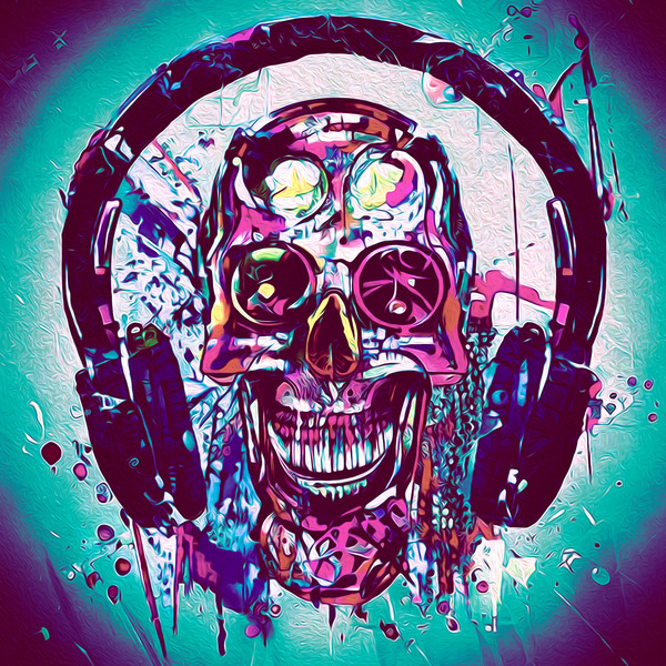 SKULL 16 by ChaoticAbstract
