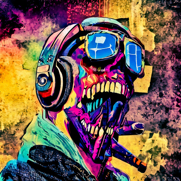 SKULL 21 by ChaoticAbstract