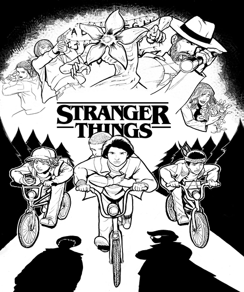 Stranger Things Print