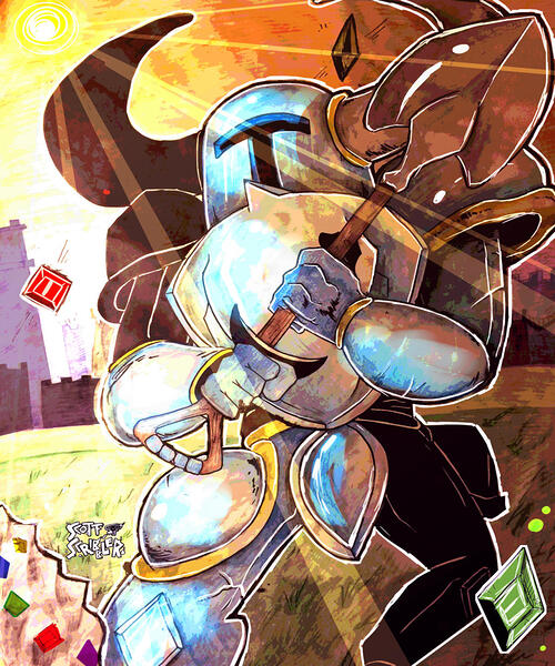 Shovel Knight by TimCBader