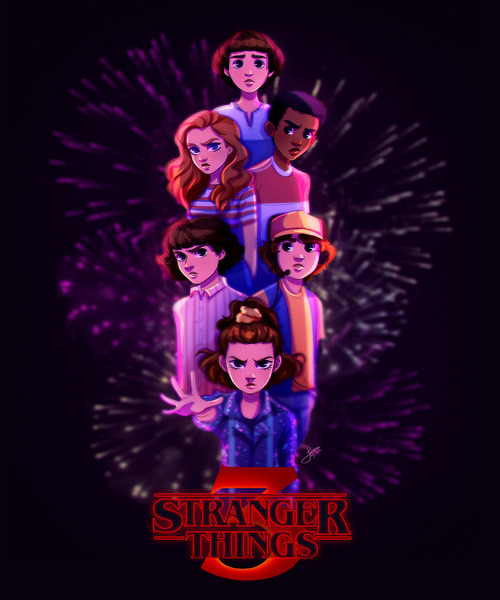 Stranger Things Print