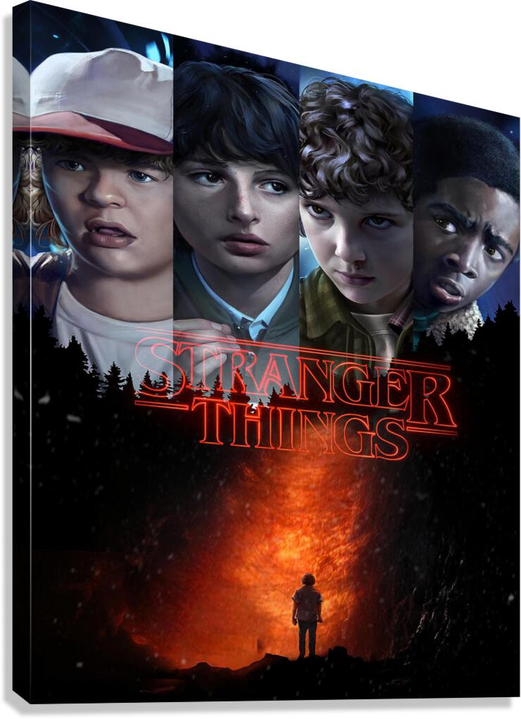 Stranger Things Canvas Print