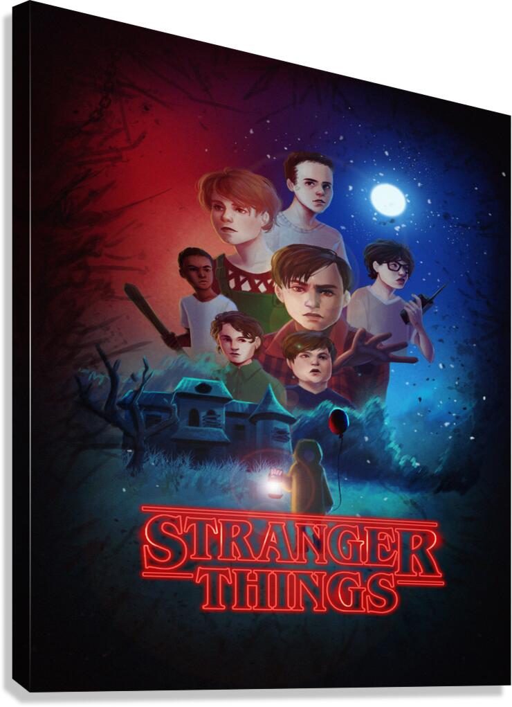 Stranger Things Canvas Print
