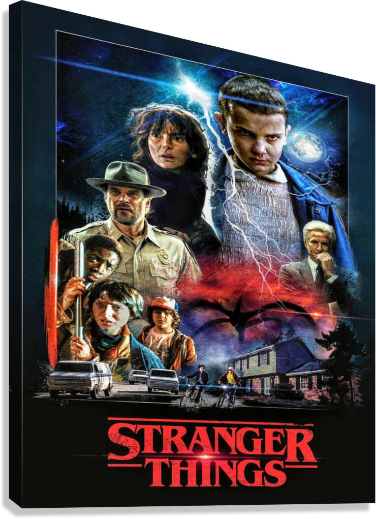 Stranger Things Canvas Print