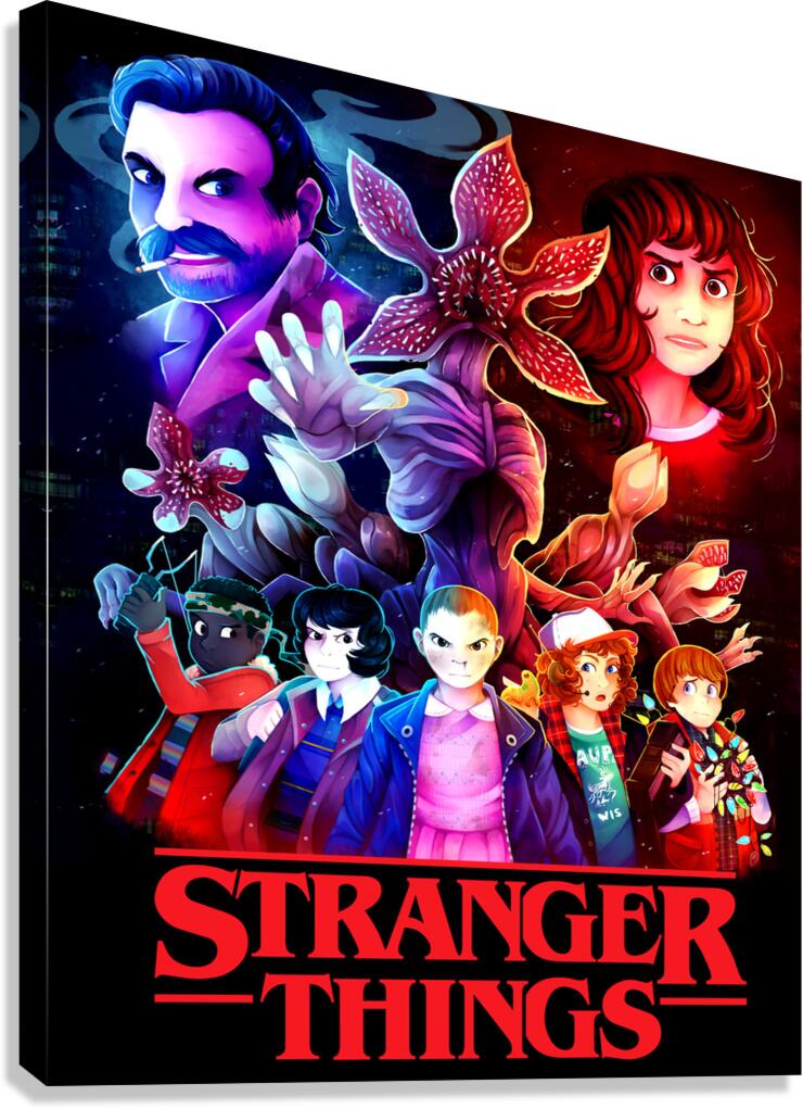 Stranger Things Canvas Print