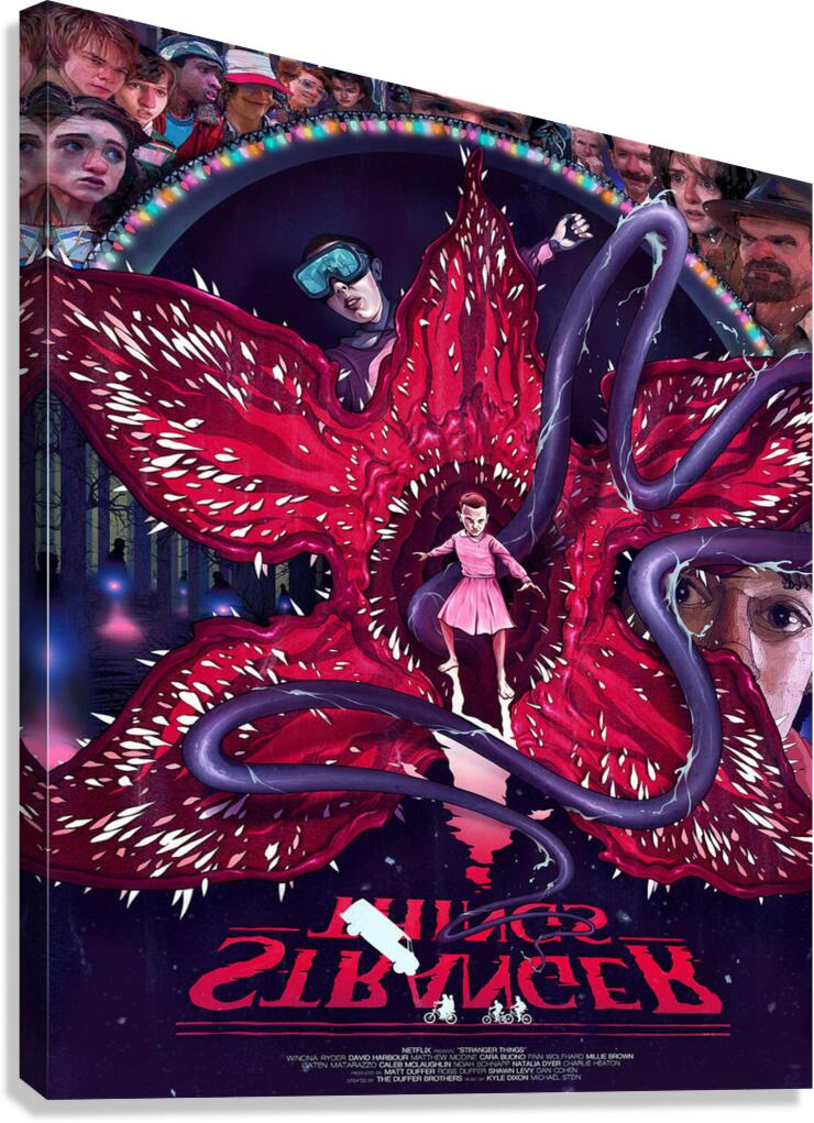 Stranger Things Canvas Print