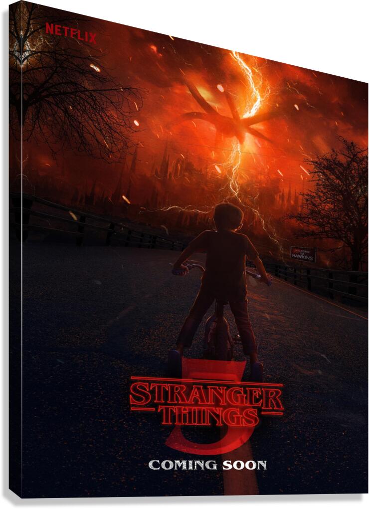 Stranger Things Canvas Print