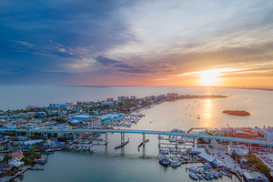 Fort Myers Bridge Sunset