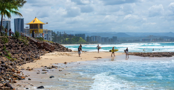 Snapper Rocks Print