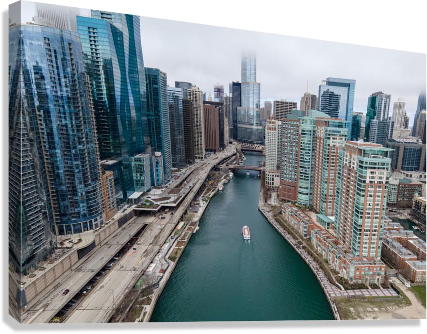 Chicago River Canvas Print
