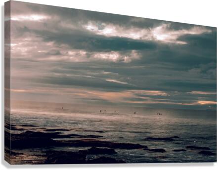 Moody Wait Canvas Print