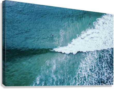 Wave Surf Canvas Print