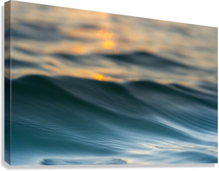 Sunset reflections Canvas Print