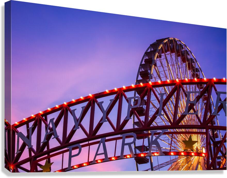 Navy Pier Canvas Print