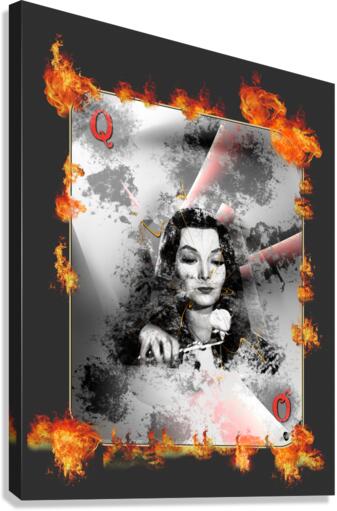 Morticia Canvas Print