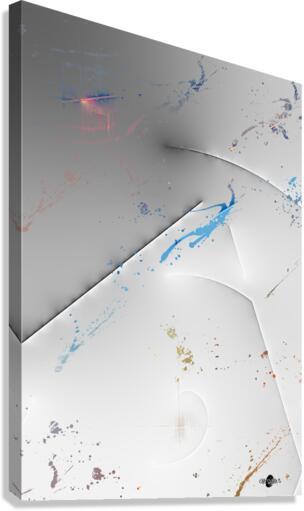 Abstrait 13 Canvas Print