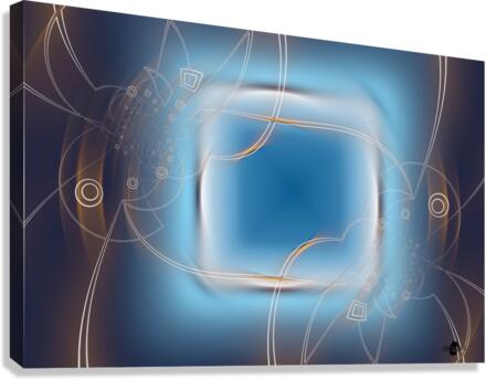 Abstrait 40  Canvas Print