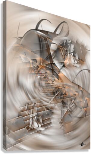 Abstrait 47 Canvas Print