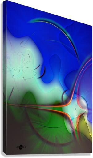 Abstrait 51 Canvas Print