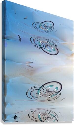 Abstrait 54 Canvas Print
