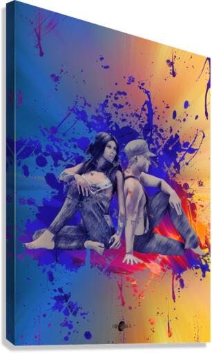 Together Canvas Print