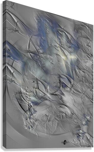 Abstrait 65 Canvas Print
