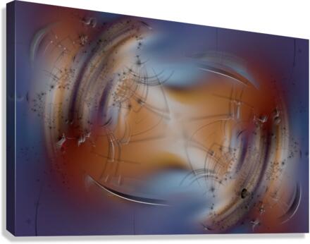 Abstrait 69 Canvas Print