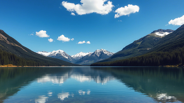 Alpine Mirror Print