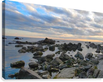 Genoa seascape Canvas Print