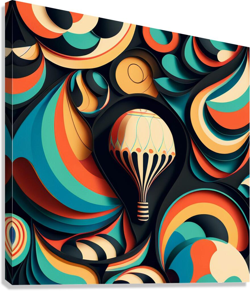 Whimsical Journey  Canvas Print