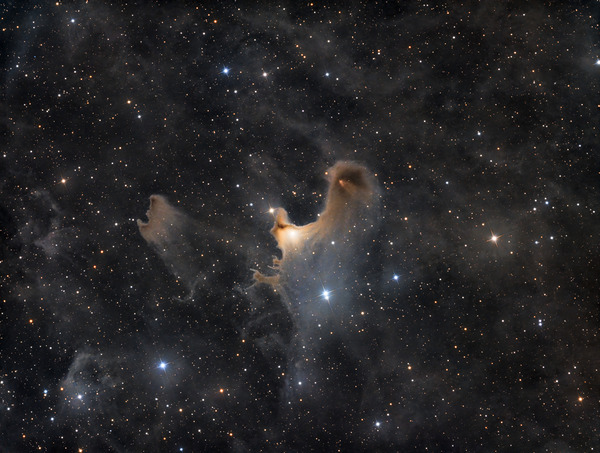 Ghost Nebula - Sh2-136 Print
