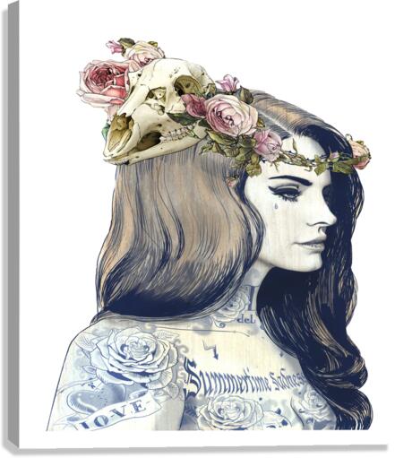 Beyonce Rose Canvas Print