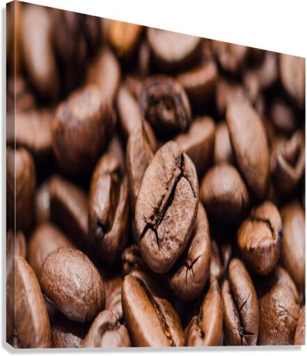 Black Coffee Canvas Print
