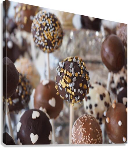 cake pops Canvas Print