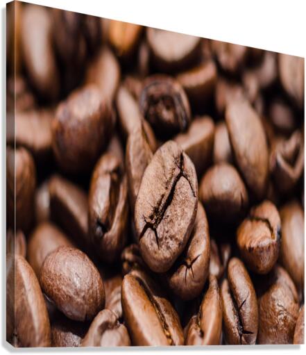 Black Coffee Canvas Print