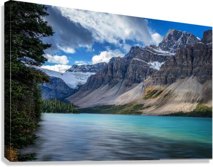 bow lake Canvas Print