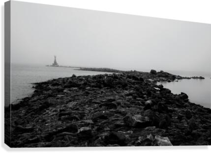 seawall Canvas Print