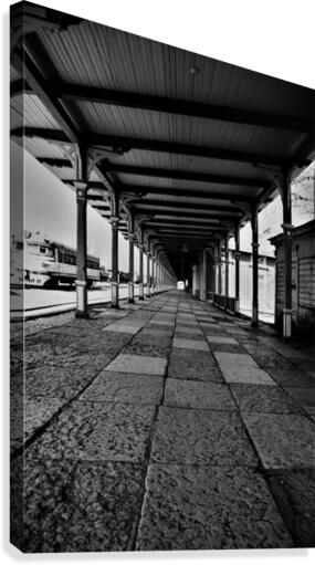 old trainstation Canvas Print