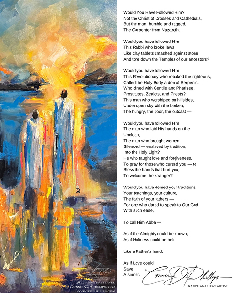 Would You Follow Him - Poem by Connie D Phillips