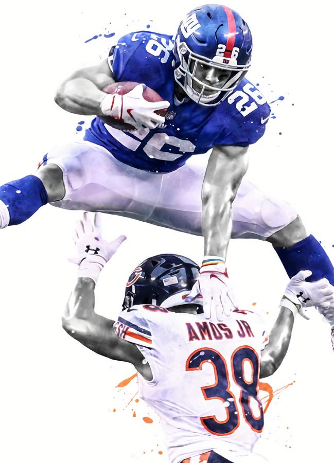 Bowl Voting Saquon Barkley Pro Bowl Saquon Barkley Hurdle By