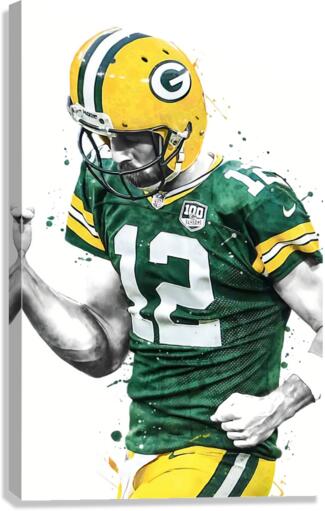 Aaron Rodgers Canvas Print